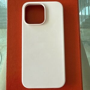 Light pink iPhone 15 pro max phone case